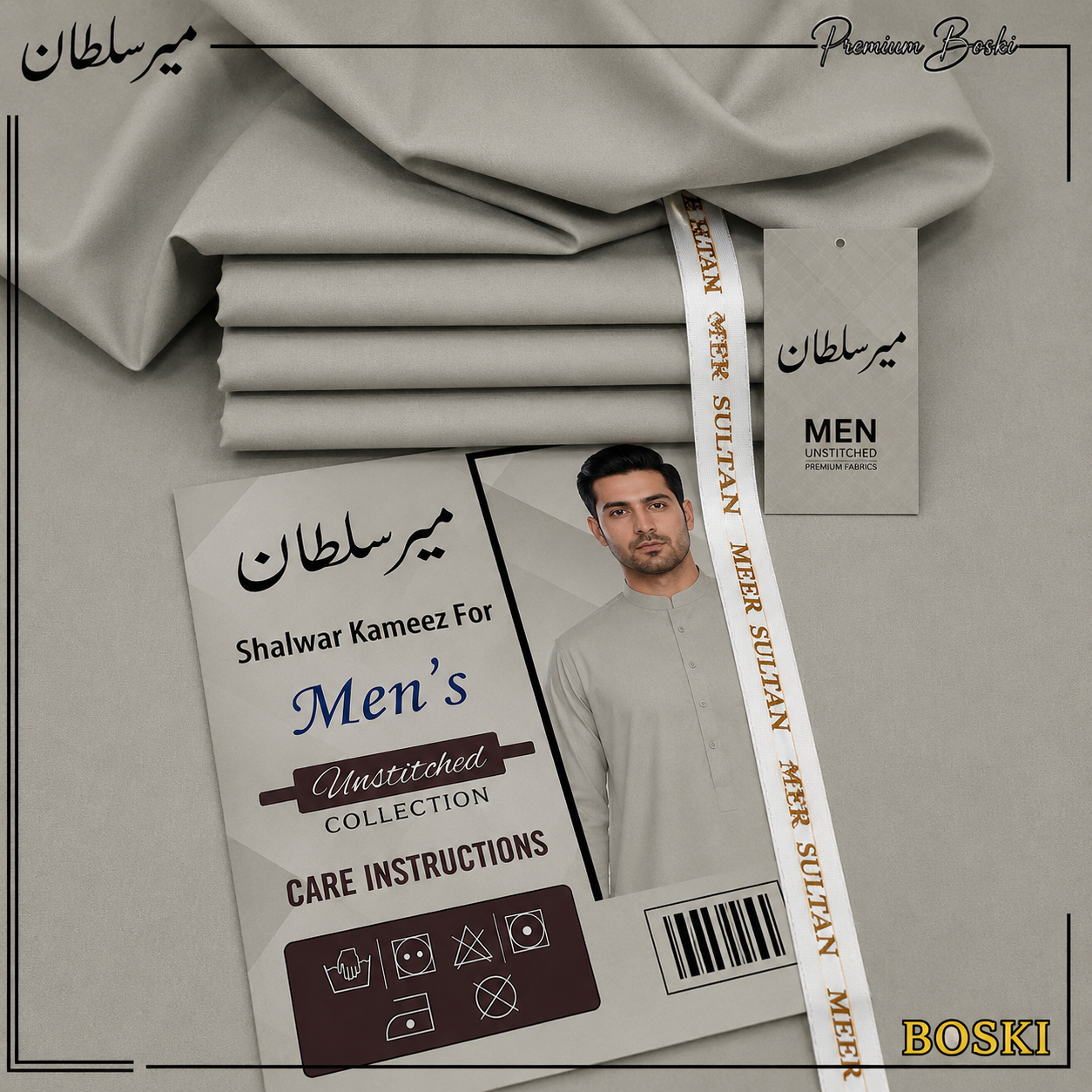 Steel Grey italian Boski | 4 Season | Premium
