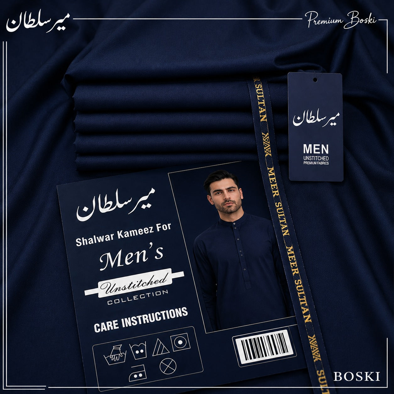 Navy Blue italian Boski | 4 Season | Premium